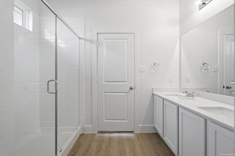 Furnished interior view inside a new home in Garden Grove, San Antonio (Image 14).