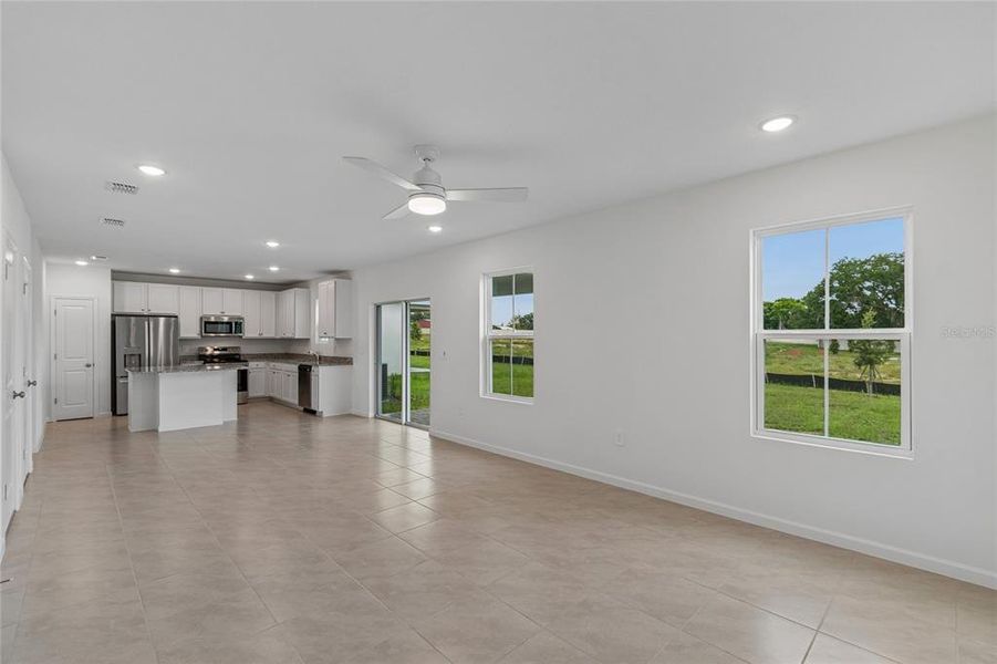 Spacious, unfurnished interior of a new home in Aspire at Canter Creek, Davenport (Image 24). Spacious, unfurnished interior of a new home in Aspire at Canter Creek, Davenport (Image 24).