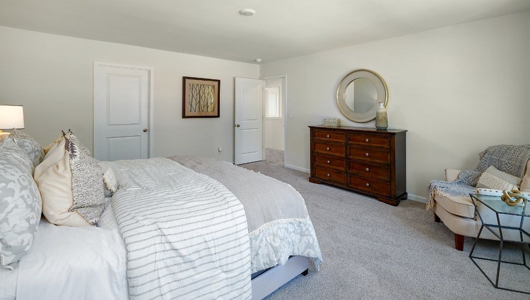 Furnished interior view inside a new home in The Hamptons at Hickory, Hickory (Image 11).