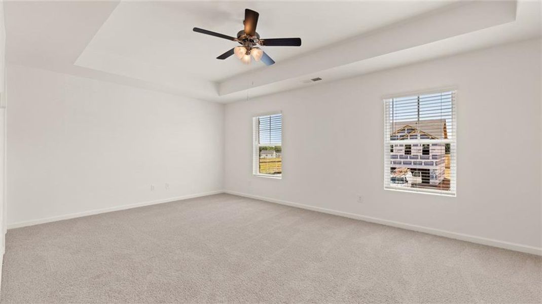 Spacious, unfurnished interior of a new home in Fox Crossing, Griffin (Image 19). Spacious, unfurnished interior of a new home in Fox Crossing, Griffin (Image 19).