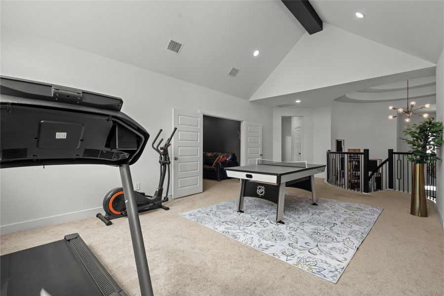 Furnished interior view inside a new home in , Conroe (Image 15). Furnished interior view inside a new home in , Conroe (Image 15).