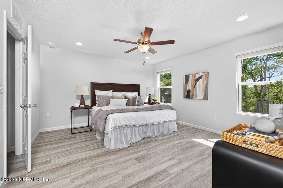 Furnished interior view inside a new home in , Jacksonville (Image 10).
