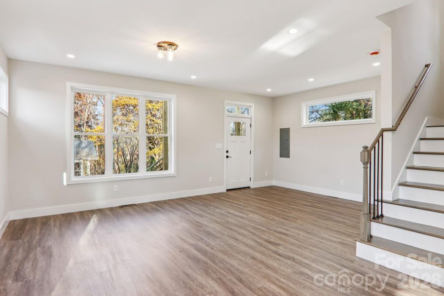 Spacious, unfurnished interior of a new home in , Asheville (Image 18). Spacious, unfurnished interior of a new home in , Asheville (Image 18).