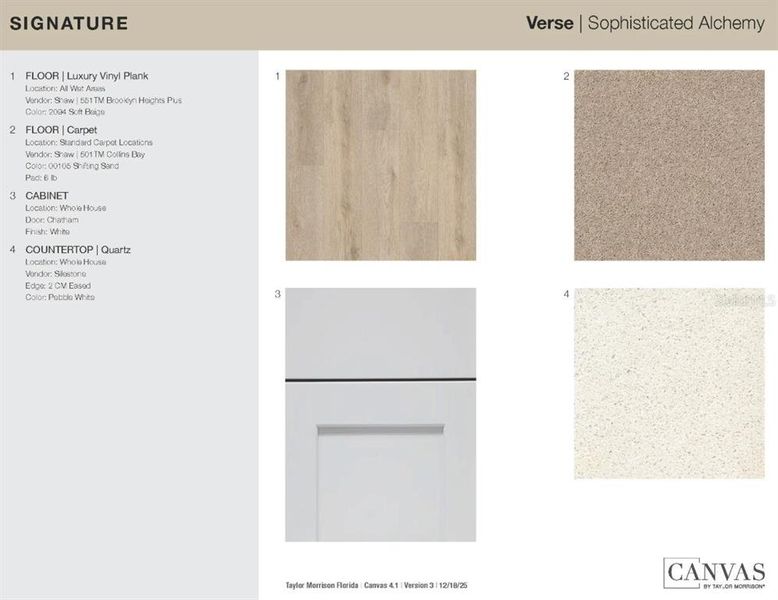 Sample of building materials used in homes in Westview, Kissimmee (Image 4).