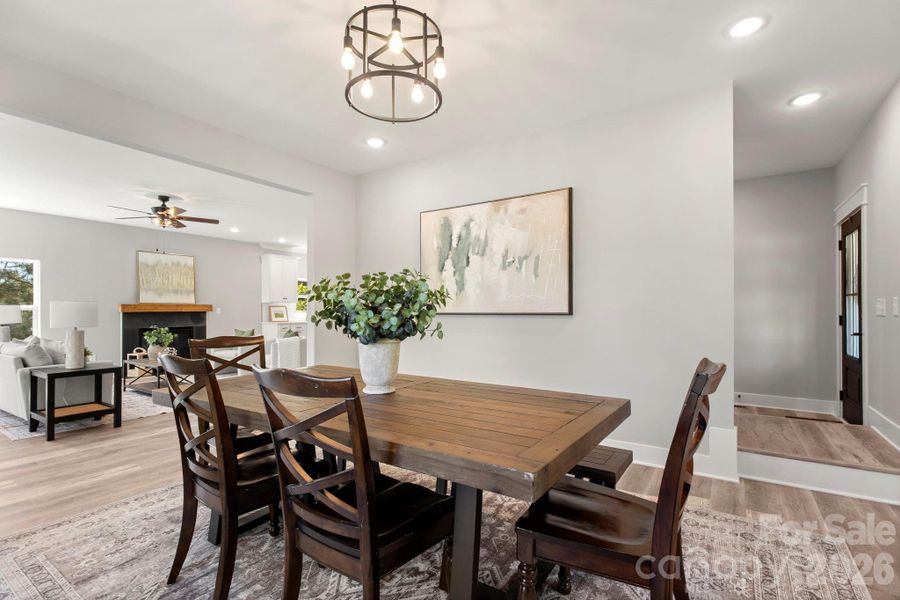 Furnished interior view inside a new home in , Denver (Image 11).