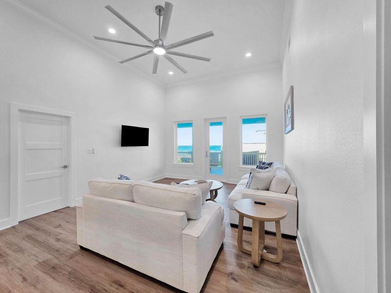 Furnished interior view inside a new home in , Bolivar Peninsula (Image 4).
