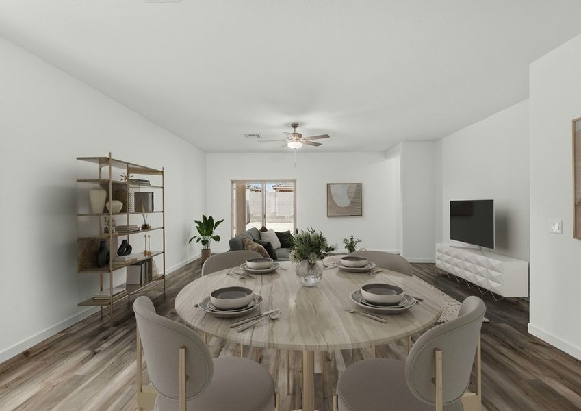 This floor plan flows seamlessly between living areas making entertaining easy.