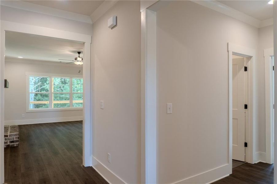 Spacious, unfurnished interior of a new home in Riverwalk, Monroe (Image 42).
