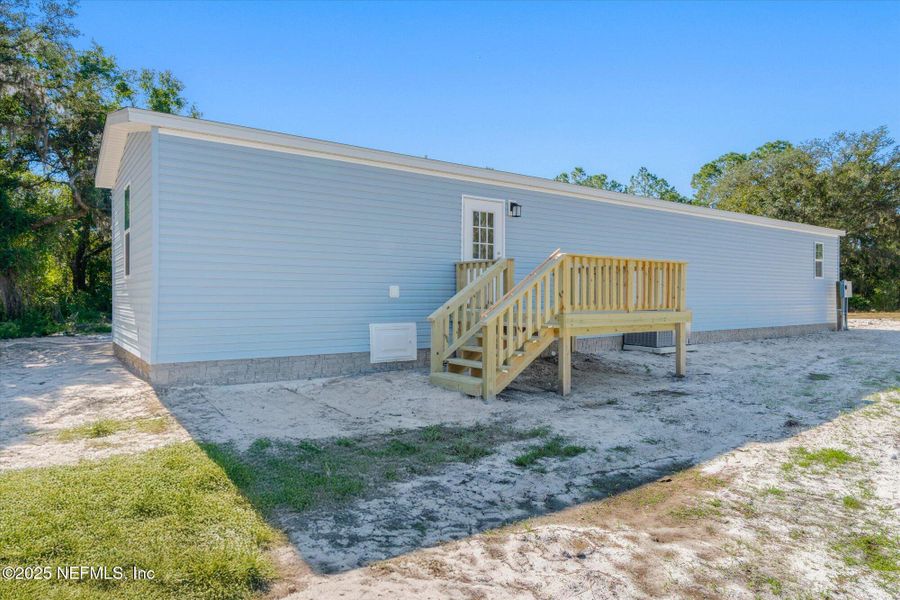 Exterior details and patio area of a home in , East Palatka (Image 20). Exterior details and patio area of a home in , East Palatka (Image 20).