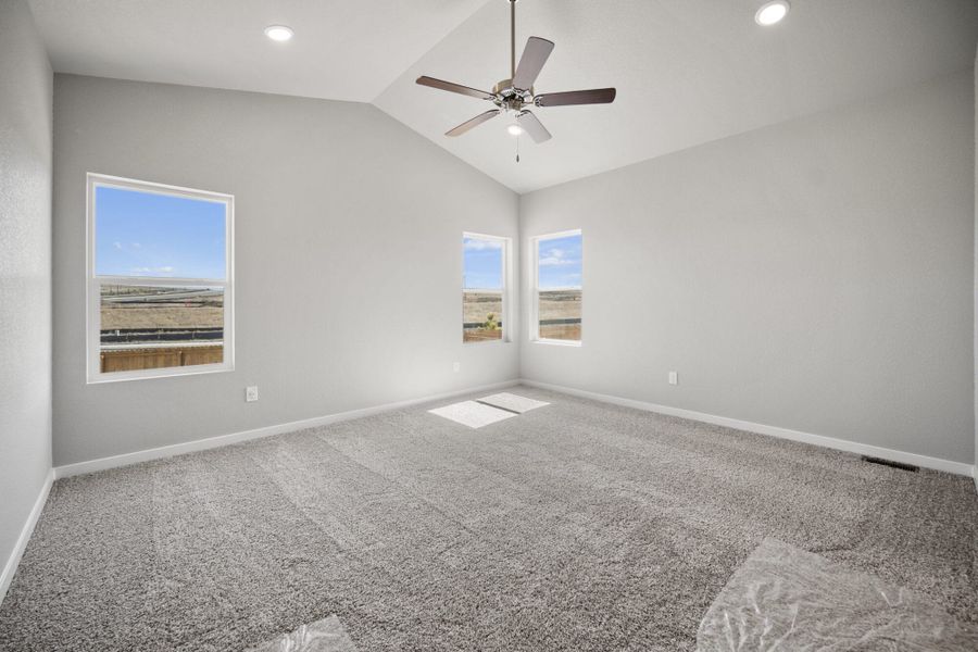 Representative unfurnished interior of a home built from the The Jackson by View Homes in Jackson Creek North, Monument (Image 24).