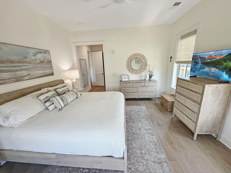 Furnished interior view inside a new home in , Charleston (Image 13).
