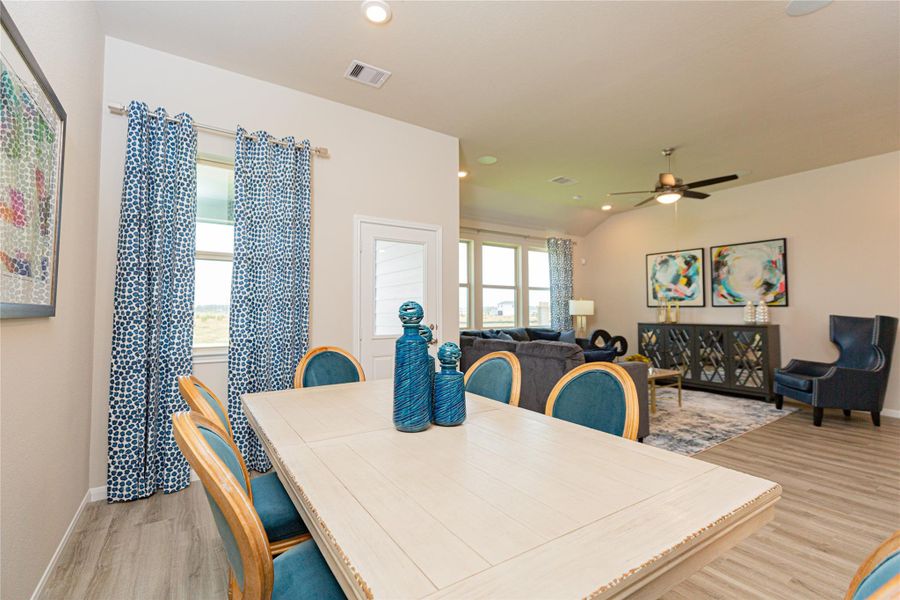 Sample photo of completed home with similar plan. As-built color and selections may vary.