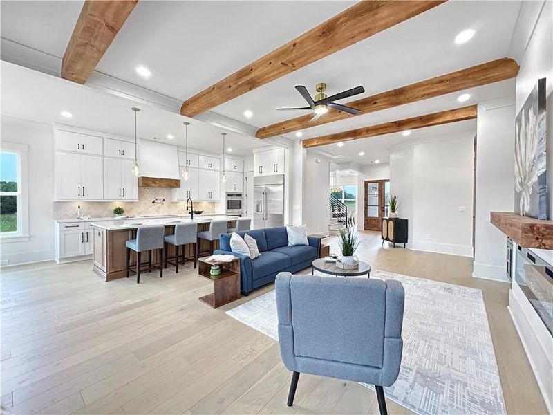 Furnished interior view inside a new home in , Jefferson (Image 12).