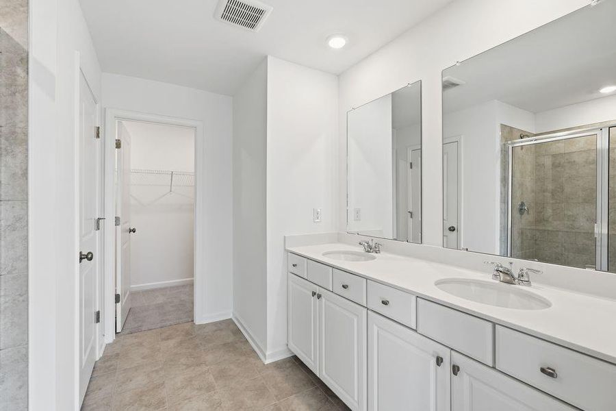 Furnished interior view inside a new home in Somerset at Veterans Memorial, Mableton (Image 9).