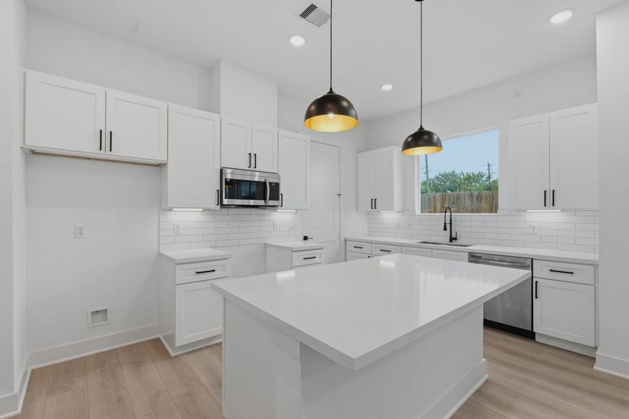 Furnished interior view inside a new home in , Houston (Image 5).