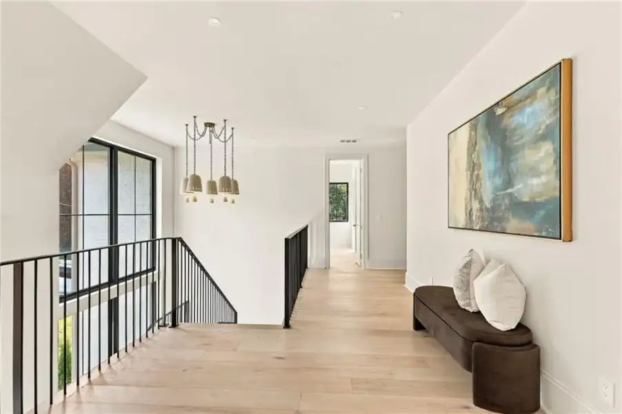 Furnished interior view inside a new home in , Sandy Springs (Image 52).