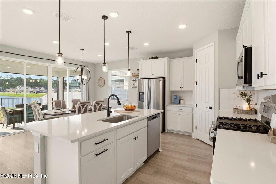 Furnished interior view inside a new home in , St. Augustine (Image 6). Furnished interior view inside a new home in , St. Augustine (Image 6).