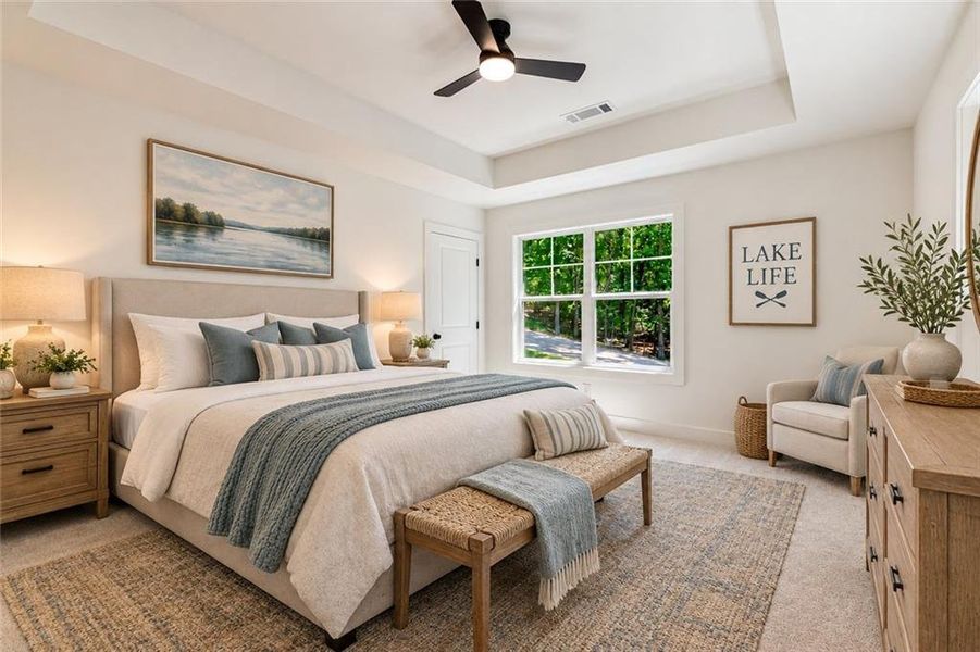 Furnished interior view inside a new home in , Murrayville (Image 8).