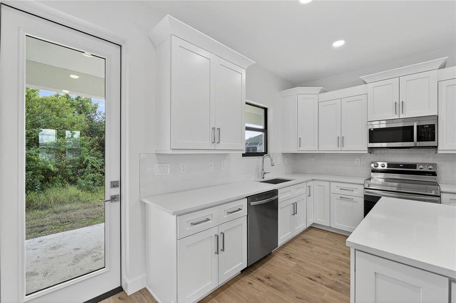 Furnished interior view inside a new home in , North Port (Image 9).