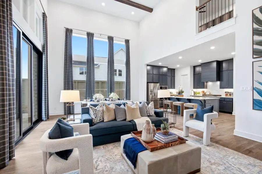 Representative Family Room - some options shown Representative Family Room - some options shown