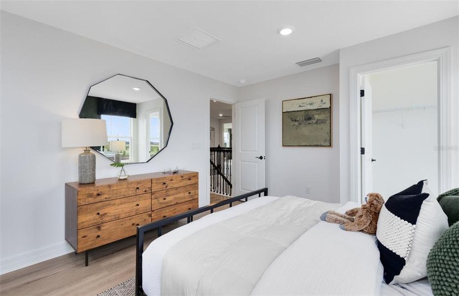 Furnished interior view inside a new home in Tohoqua, Kissimmee (Image 39).