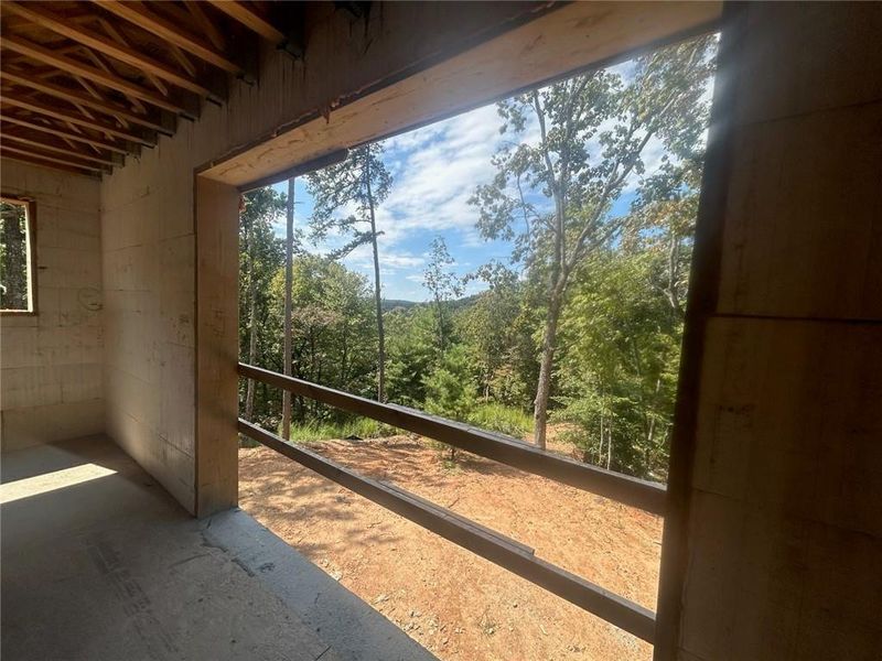 In-progress construction of a new home in , Ellijay, GA (Image 7).