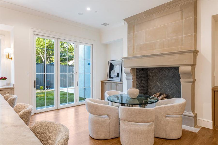 Furnished interior view inside a new home in , University Park (Image 15). Furnished interior view inside a new home in , University Park (Image 15).