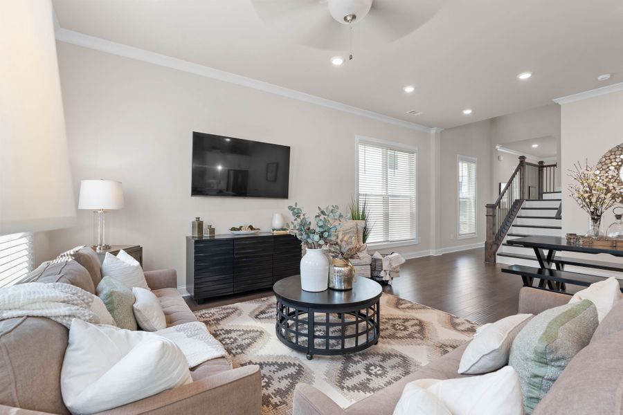 Representative furnished interior of a home built from the The Castleberry by The Providence Group in Palisades Single Family, Cumming (Image 15).
