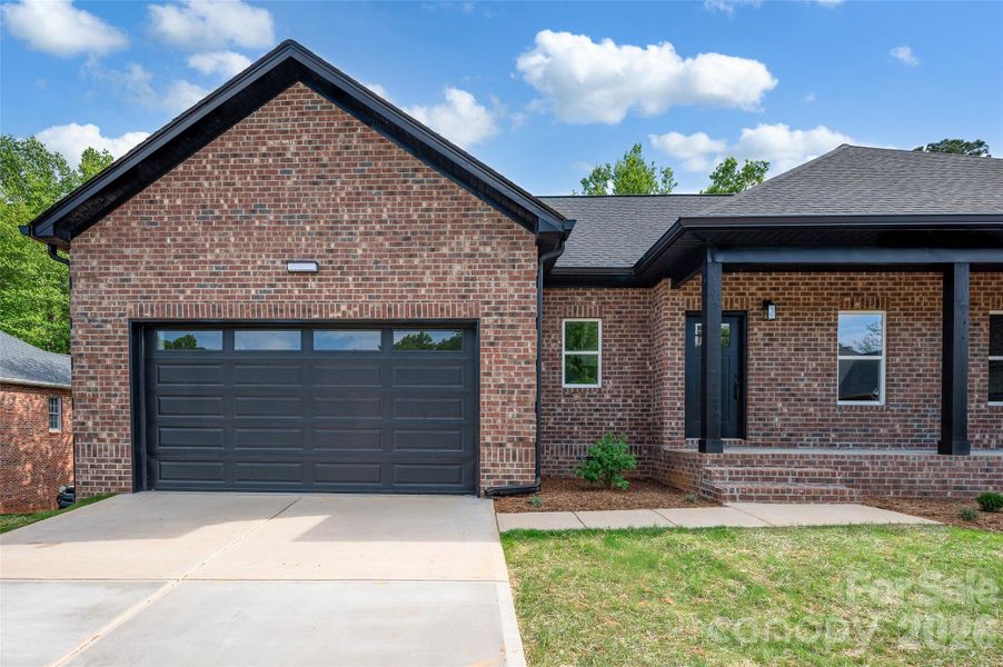Front exterior of a new home in , Conover, NC, highlighting curb appeal (Image 18). Front exterior of a new home in , Conover, NC, highlighting curb appeal (Image 18).