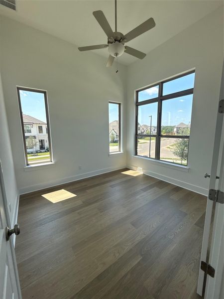 Study at Front of Home