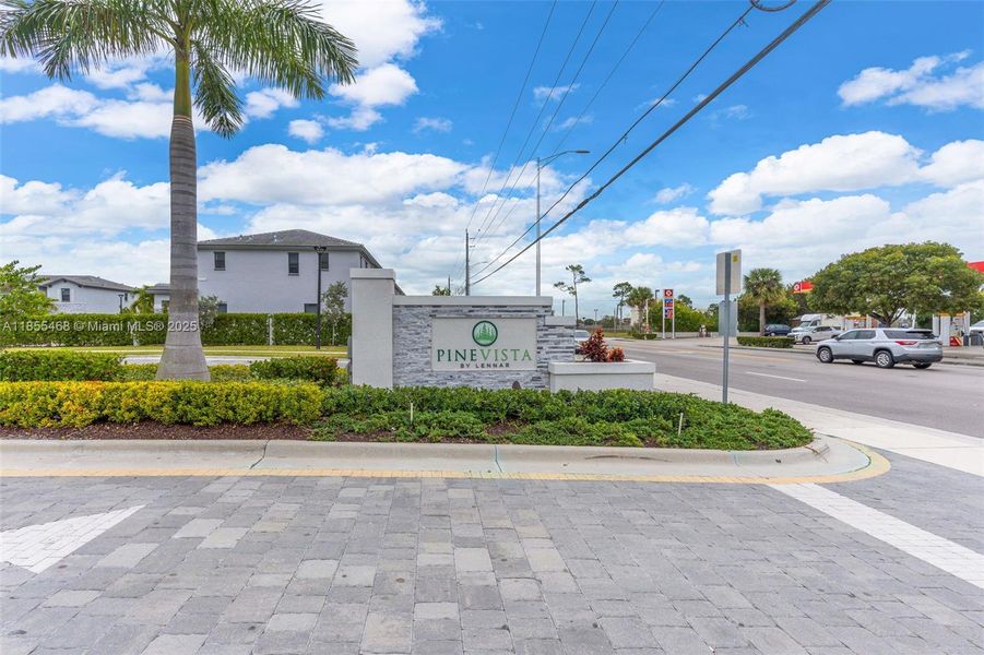 Front exterior of a new home in , Homestead, FL, highlighting curb appeal (Image 23).