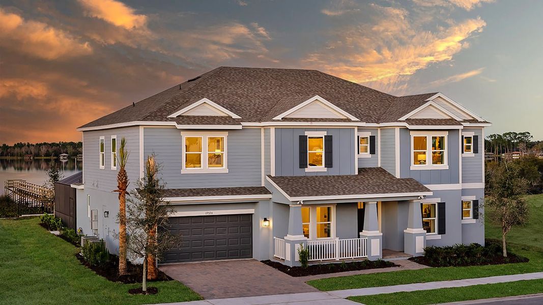 Representative exterior photo of a completed home built from the Bimini by Taylor Morrison in Lochside, Mount Dora, FL (Image 29).