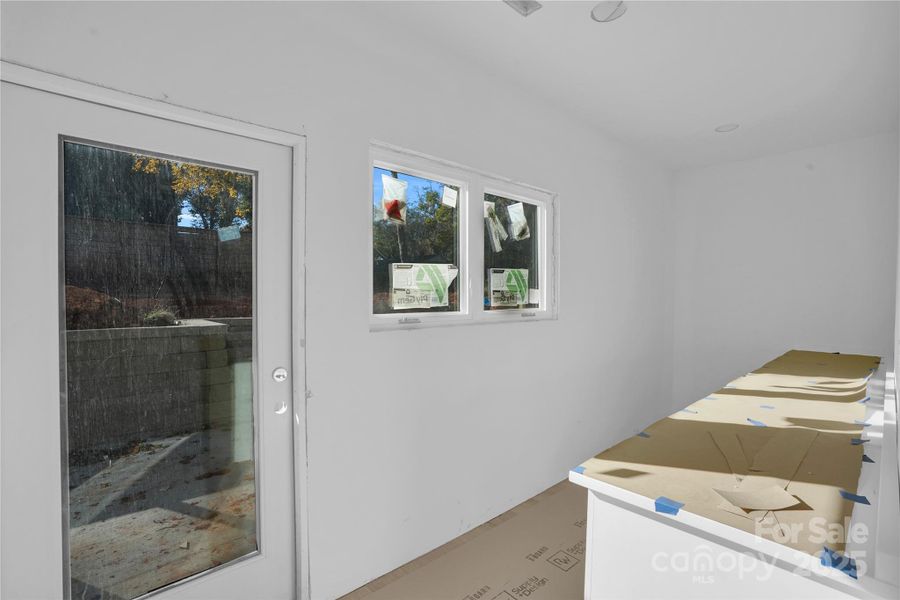 Huge butler's pantry