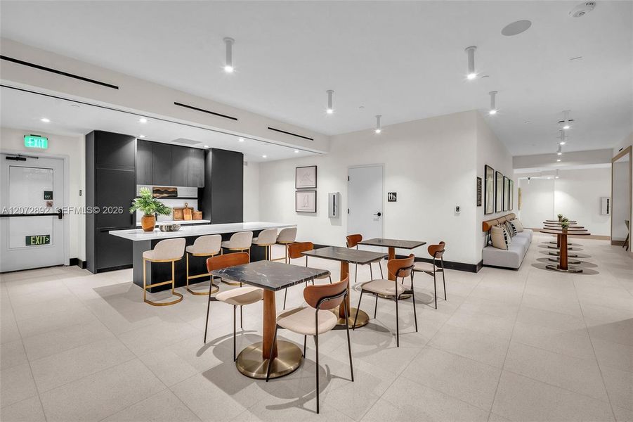 Furnished interior view inside a new home in , Miami (Image 43).