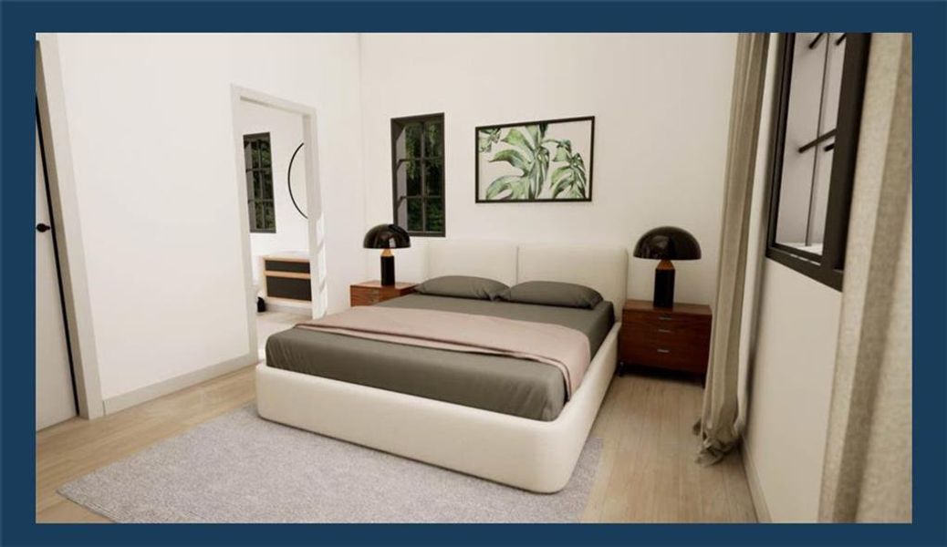 Furnished interior view inside a new home in , Gainesville (Image 21).