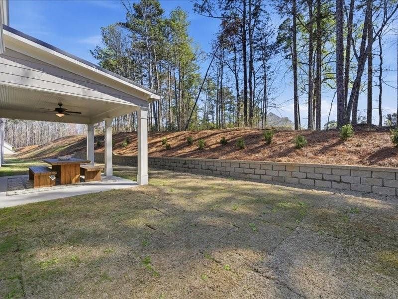 Exterior details and patio area of a home in Ford Landing, Acworth (Image 27).