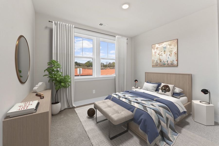 Greenbrier Bedroom 3 Furnished