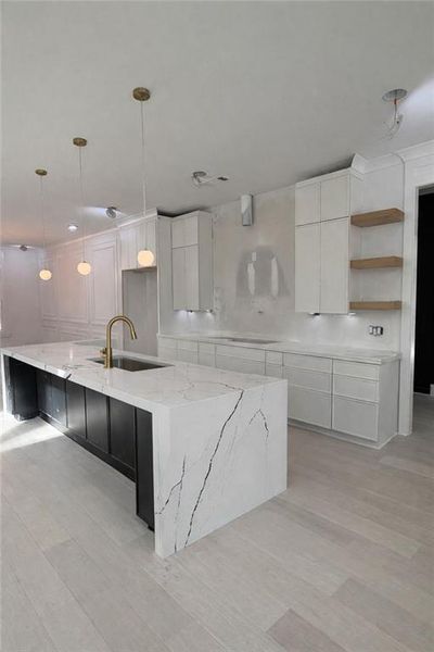 Furnished interior view inside a new home in , Grayson (Image 10).