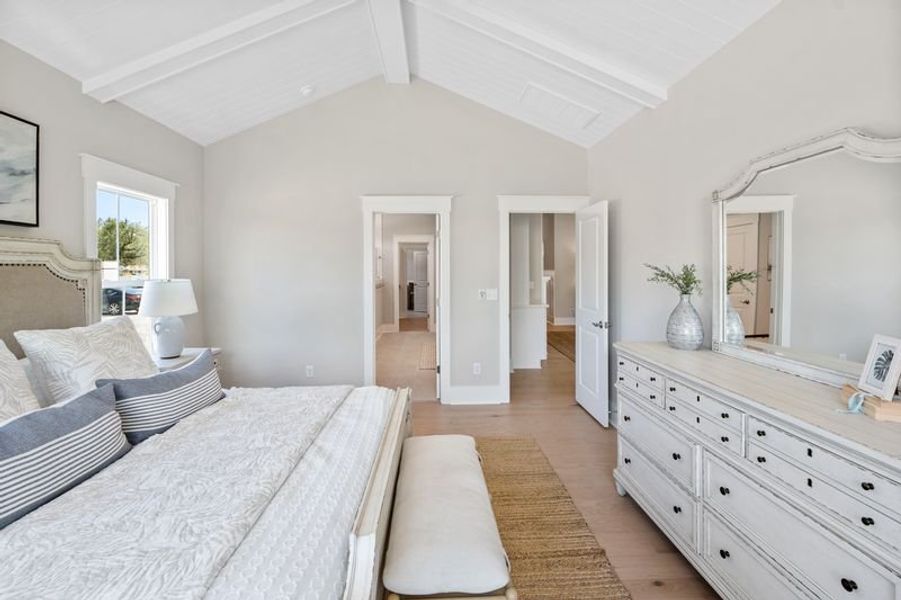 Furnished interior view inside a new home in Riverside Cove, Wilmington (Image 28). Furnished interior view inside a new home in Riverside Cove, Wilmington (Image 28).