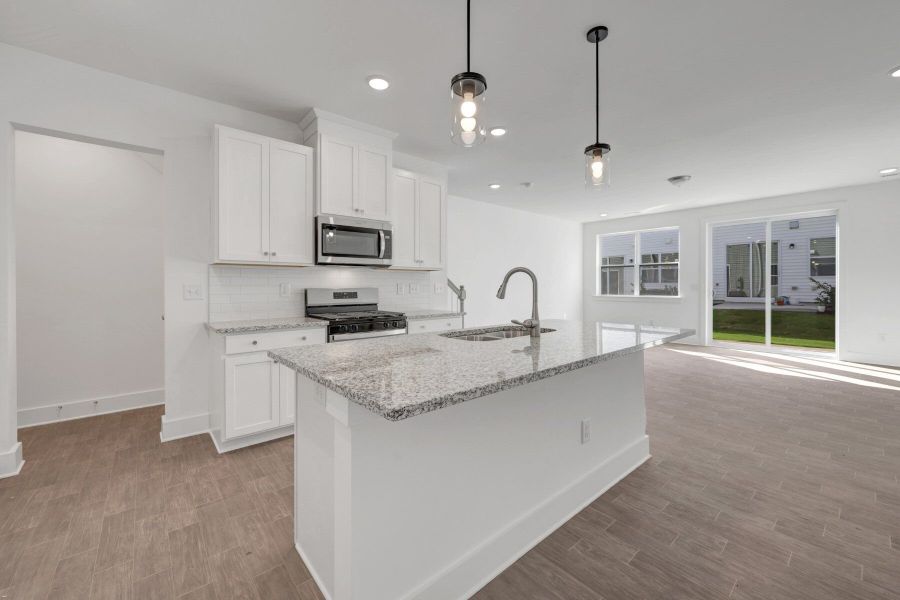 Furnished interior view inside a new home in Powell, Angier (Image 8).