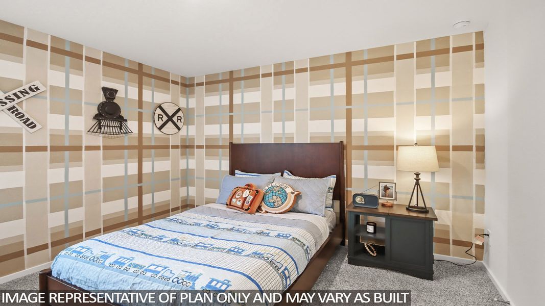 Furnished interior view inside a new home in New Waverly Station, New Waverly (Image 16).