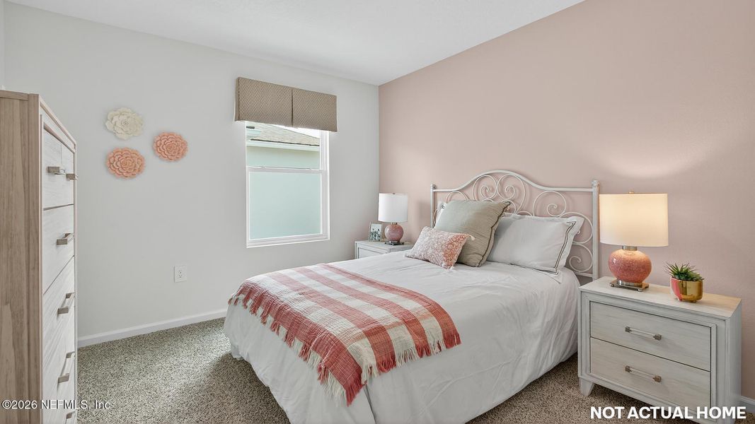 Furnished interior view inside a new home in Trout River, Jacksonville (Image 4).