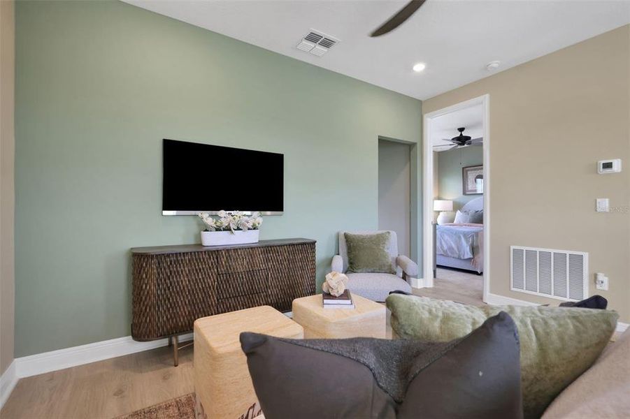 Furnished interior view inside a new home in Crossroads at Kelly Park, Apopka (Image 23).