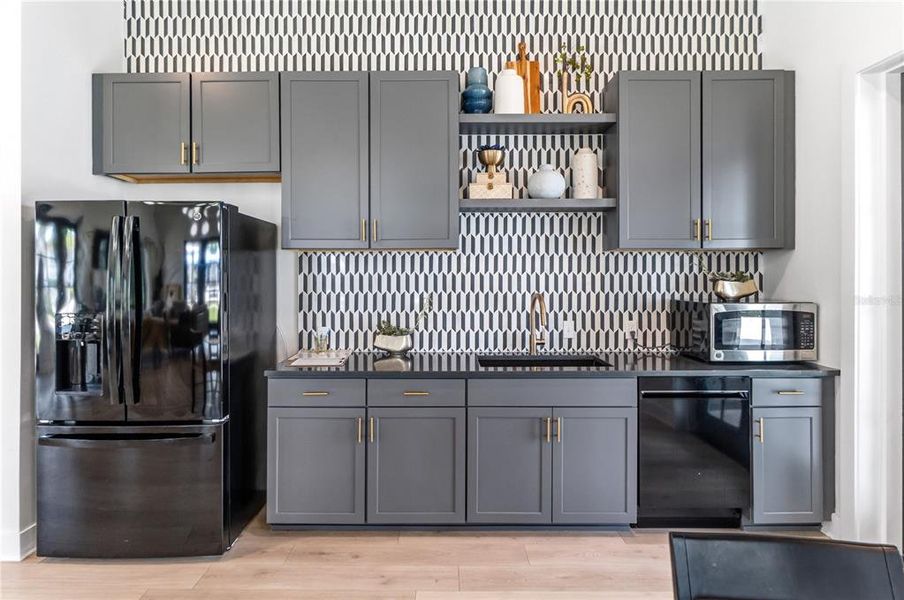 Furnished interior view inside a new home in Emerald Landing at Waterside at Lakewood Ranch – Cottage Series, Sarasota (Image 42). Furnished interior view inside a new home in Emerald Landing at Waterside at Lakewood Ranch – Cottage Series, Sarasota (Image 42).