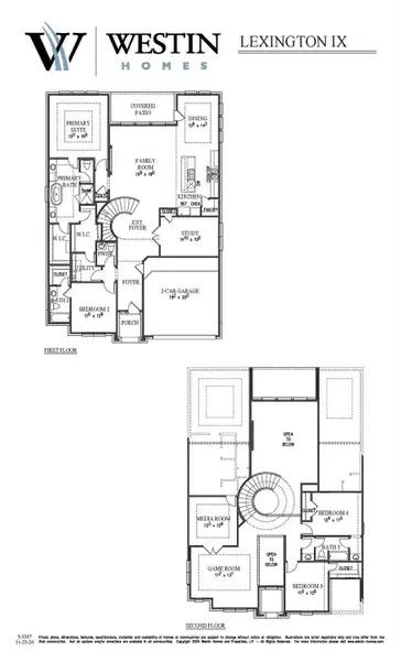 2D floor plan layout of this home in Brookewater - 55', Rosenberg, TX (Image 3). 2D floor plan layout of this home in Brookewater - 55', Rosenberg, TX (Image 3).