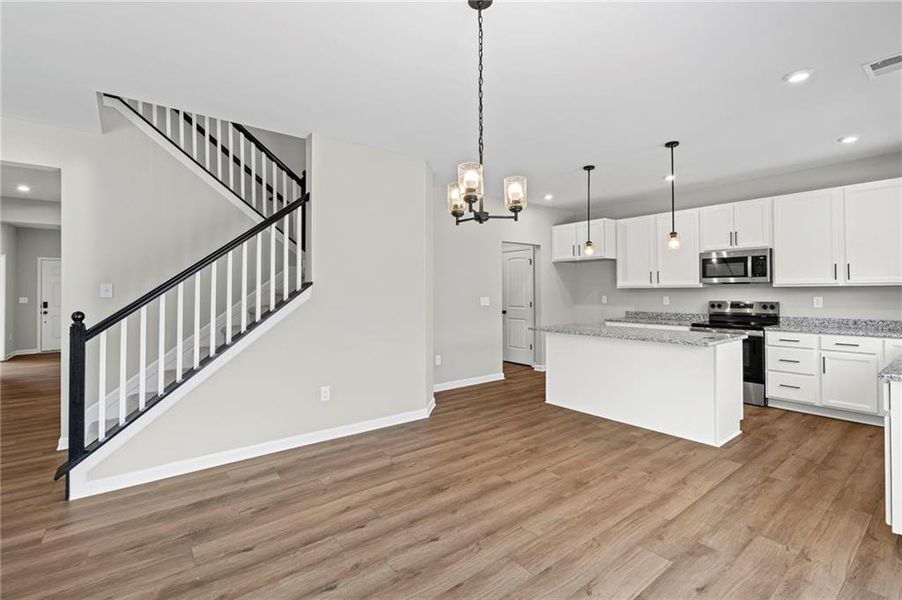 Furnished interior view inside a new home in Twin Lakes, Hoschton (Image 6).