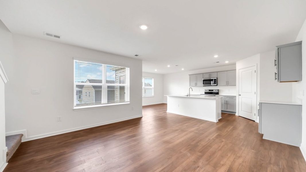 Spacious, unfurnished interior of a new home in Johnson Farms, Greeneville (Image 14). Spacious, unfurnished interior of a new home in Johnson Farms, Greeneville (Image 14).