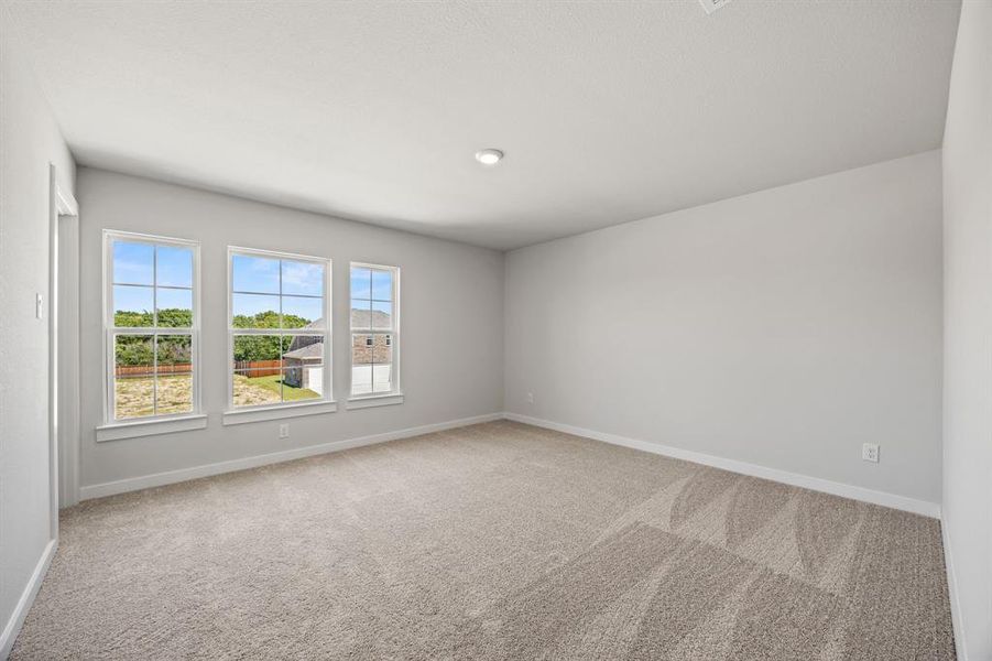 Spacious, unfurnished interior of a new home in Prestige Collection at Overland Grove, Forney (Image 12).