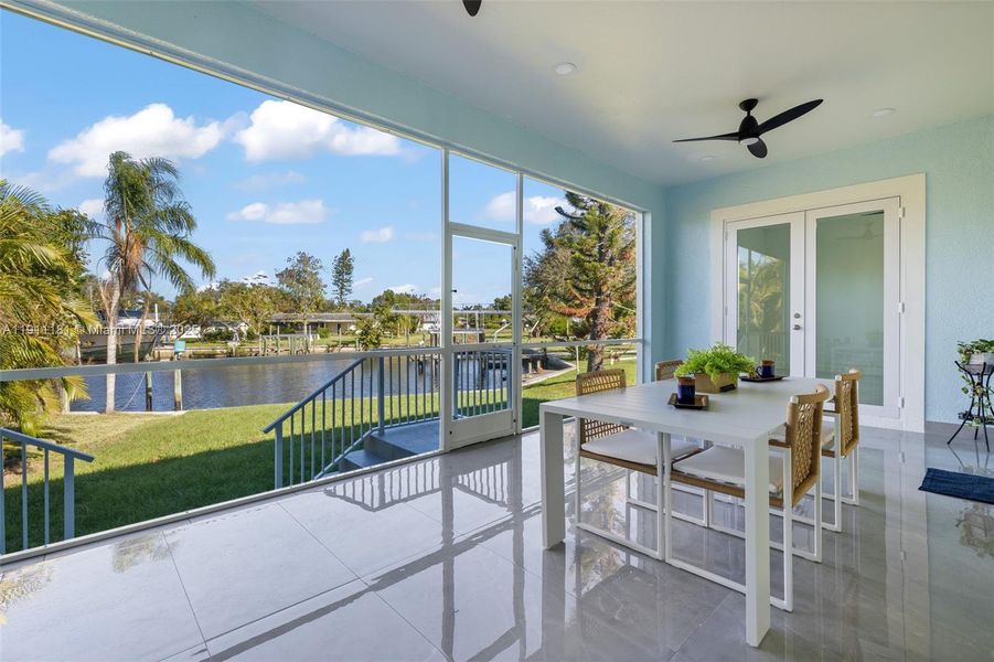 Exterior details and patio area of a home in , Fort Myers (Image 26).