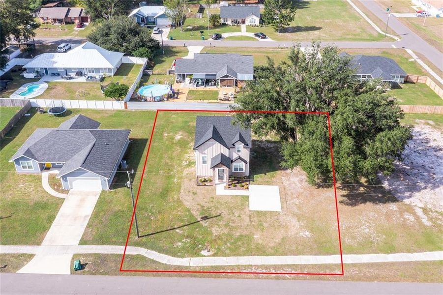 Front exterior of a new home in , Brooker, FL, highlighting curb appeal (Image 30). Front exterior of a new home in , Brooker, FL, highlighting curb appeal (Image 30).